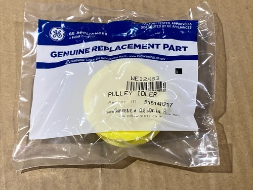 GE WE12X83 DRYER IDLER PULLEY WHEEL OEM NEW