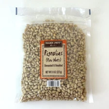 New Trader Joe's Unroasted & Unsalted Pignolias Pine Nuts 8oz Each