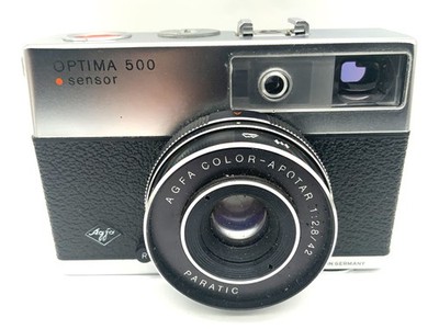 Agfa Optima 500 sensor Sucherkamera mit Color Apotar 42mm 1:2.8 Paratic