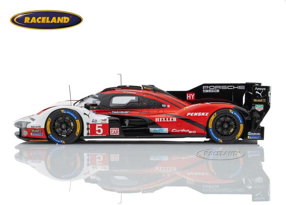 Porsche 963 Penske Le Mans 2024 Campbell/Christensen/Makowiecki, Spark 1:18 - Bild 3 von 4