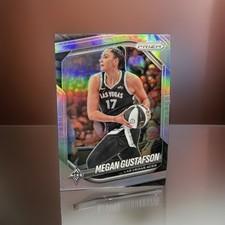 2025 Panini Prizm - Megan Gustafson Silver Prizm Los Vegas Aces Card M4