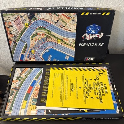 Formule Dé Ludodelire Jeu de Plateau Course F1 Circuit Grand Prix de Monaco top 