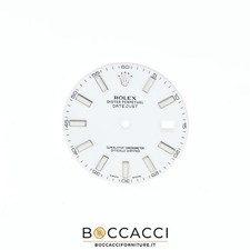 ROLEX Quadrante Bianco per Datejust 41 116300 116334 Luminova (OTTIMO STATO)