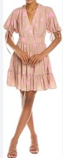 Ted Baker Stefina Women's Polka Dot Print Dress with Tiered Ruffles Size 5 US14 