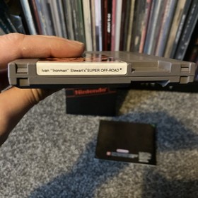 Nintendo Nes Super Off Road Game Cart With manual