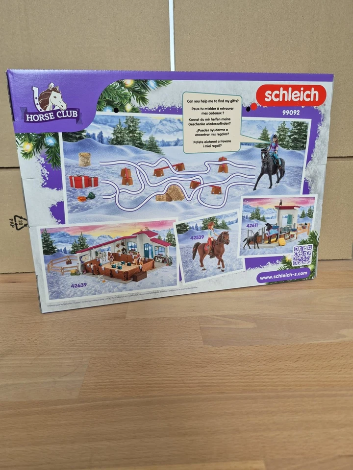 Schleich Adventskalender Horse Club 99092 Pferde Mädchen Kalender - Bild 2 von 4