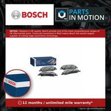 Brake Pads Set fits KIA RIO Mk3, Mk4 1.25 Front 2011 on Bosch 58101A4A11 Quality