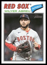 2026 Topps Heritage #362 Wilyer Abreu