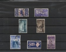 18. Italia Repubblica 1948-1951 - 7 rari francobolli dell'epoca