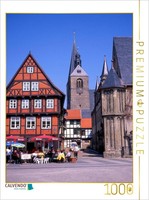 Calvendo Puzzle Marktplatz Quedlinburg | 1000 Teile Lege-GrößE 64 × 48 Cm Foto-P