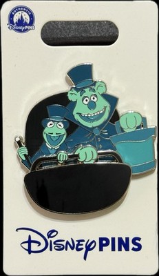 2025 Disney Parks The Muppets Kermit & Fozzie Ride Haunted Mansion OE Pin