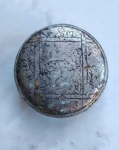 Antique Early ELGIN Sterling Silver Victorian Pocket Watch Titanic Era GrizzBear