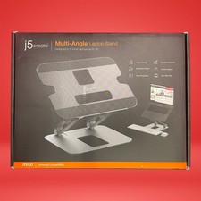 j5create JTS127 Multi-Angle Adjustable Laptop Stand Docking Stand - Silver