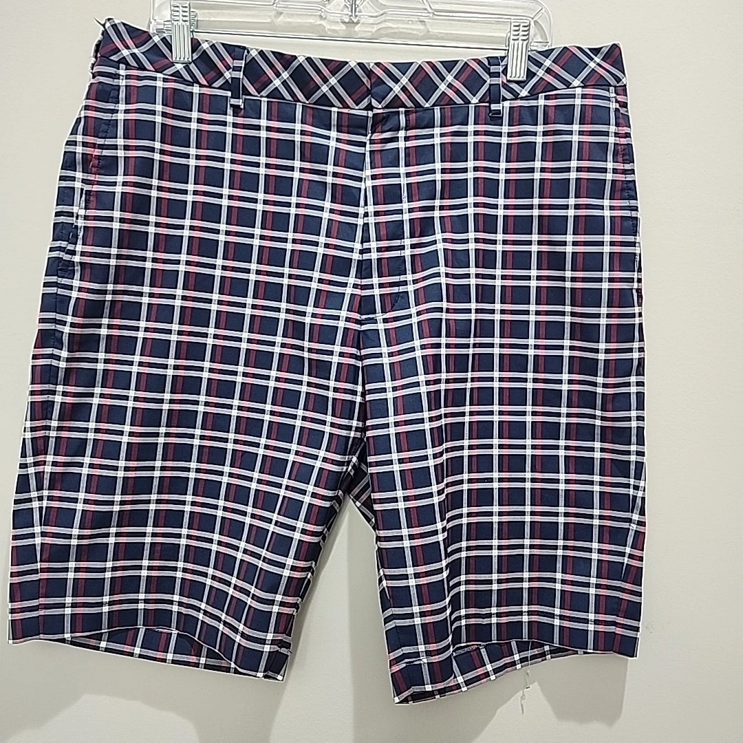 Short De Golf Walter Hagen Homme Taille 42 Vert Clubhouse Performance 9" Entrejambe