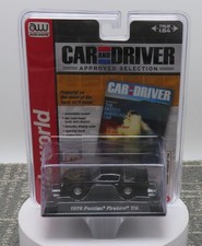 Auto World 1976 Pontiac Firebird T/A 1:64 Scale NIP Car and Driver Rel 2