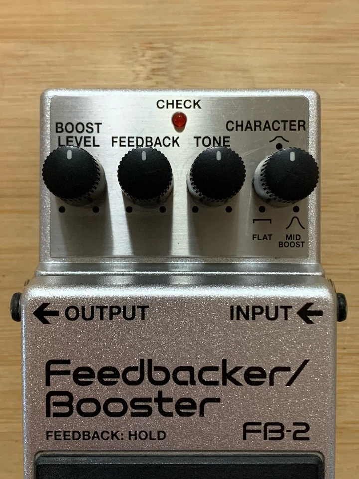 Boss FB-2 Feedbacker / Booster Guitar Pedal - Image 3 of 4