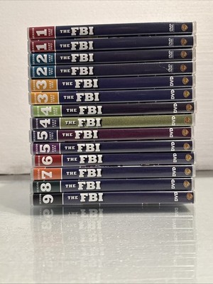 The FBI: Seasons 1-9 (DVD, 2014) complete series Efrem Zimbalist Jr. '65-'75 TV
