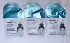 Modern Expressions Smooth & Anti-Frizz Hair Mask 0.67oz Lot Of 3
