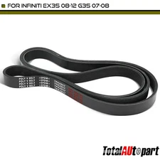 80.94 in Serpentine Belt for INFINITI EX35 2008-2012 G35 2007-2008 Nissan 350Z