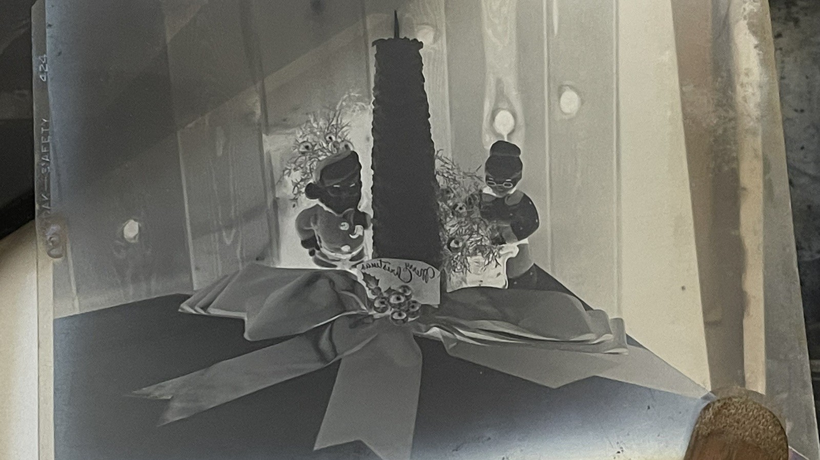 VTG Lot 4x5” Large Format 150+ B&W Photo Negatives Lot FLOWERS 1950s Damaged COA