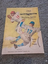 1962 International Softball Congress World Softball Tournament Souvenir Program