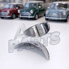 Ensemble d'abat-jour 7" en acier inoxydable poli pour mini voiture classique