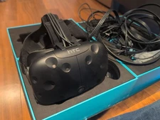 HTC Vive VR Headset Complete Set Full Kit System Virtual Reality