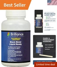 Innovative Black Laser Ink for Metal Marking - CO2/Fiber/YAG Compatible