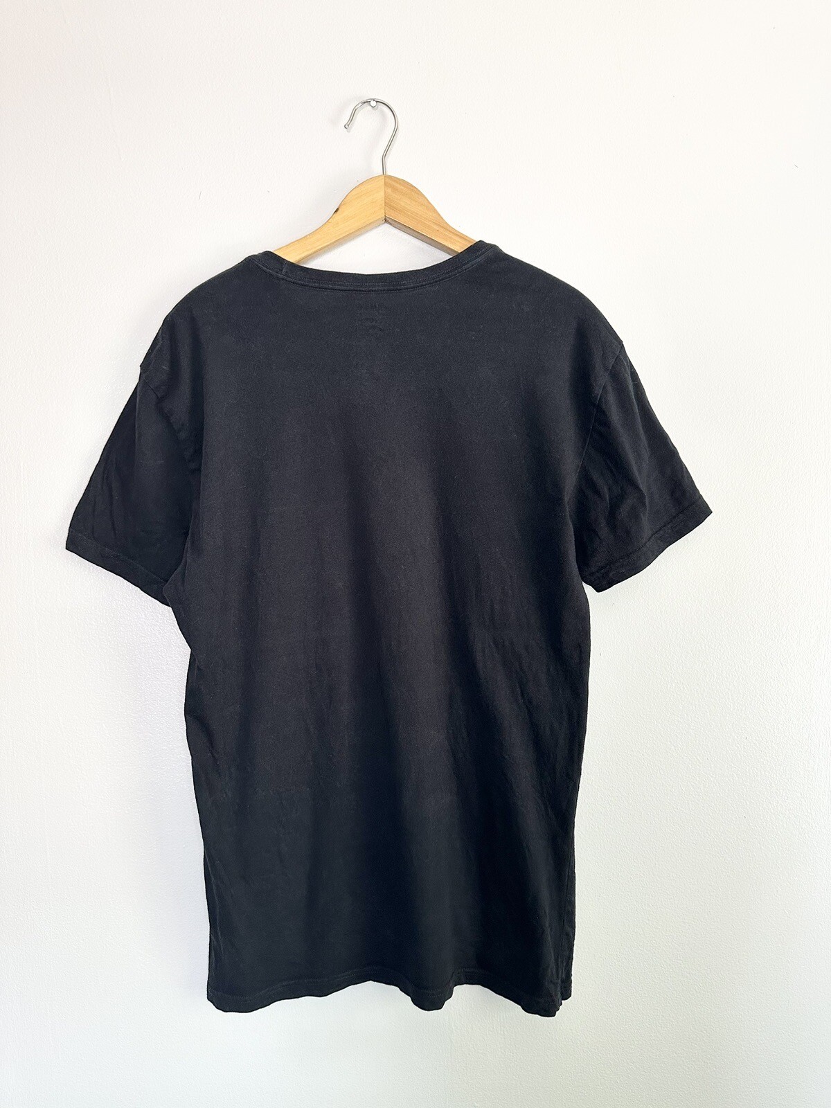 Polo Ralph Lauren T Shirt Uomo Tg L Nero Rosso Pony Manica Corta Slim Fit