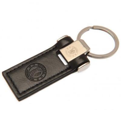 Chelsea FC Leather Key Fob Executive Keyring Gift In A Box Official  Merchandise