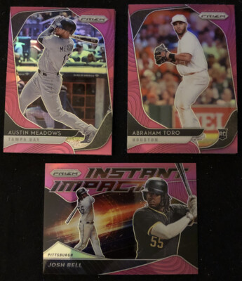 2020 Panini Prizm Baseball Pink Parallel Cards Lot You Pick | eBay