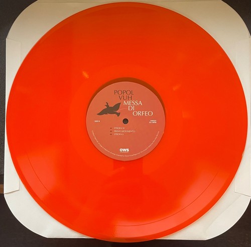 Popol Vuh – Messa Di Orfeo 2018 RSD Exclusive, Limited Edition Orange Vinyl - Picture 6 of 6