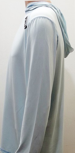 Lot of 5 Kast Extreme Fishing Gear Ronin Hooded Sun Shirts Ice Blue XL NWT in OP - Picture 4 of 12