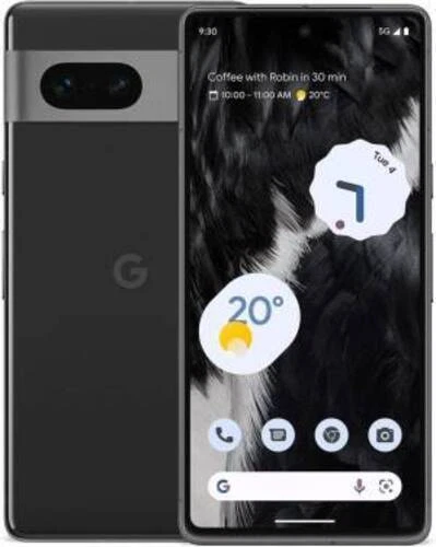 Google Pixel 7 GVU6C - 128GB - Obsidian (Ohne Simlock) (Dual-SIM)