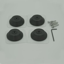 Fissaggio supporto timone per pedale Thrustmaster TPR VPC Saitek Logitech Virpil