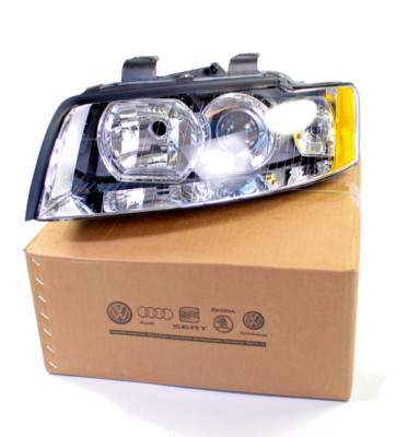 NEW GENUINE Audi A4 Left OEM Halogen Headlight Head Light B6 8E DRL 02-05
