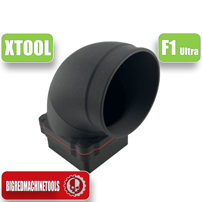 xTool S1/F1 Ultra Abluftadapter 90 grad Magnetisch   Anschluss 100mm Schlauch