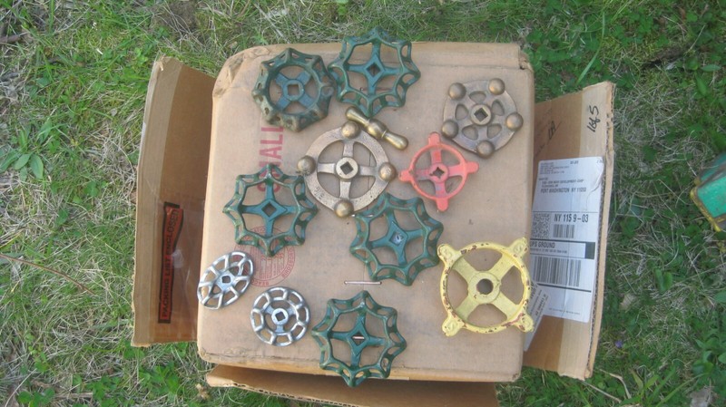 old handles, lot
