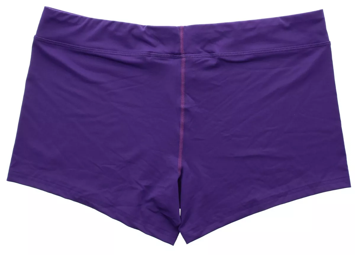 Nike Volleyball Shorts Womens Dri Fit Fitted Short, Purple, 2XL $30