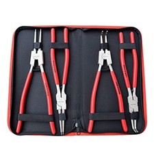 4p 13 Snap Ring Pliers Set Heavy Duty Internalexternal Circlip Plier W Pouch