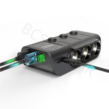 Multi Port 120W Fast Car Cell Phone Charging Adapter For Apple iPhone 14 13 12