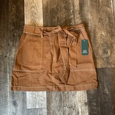 NWT Womans Wild Fable Brown Skirt Size 6 Retails For 20 I2-3