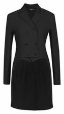 Kerrits Affinity Aero Shadbelly Show Coat - Black