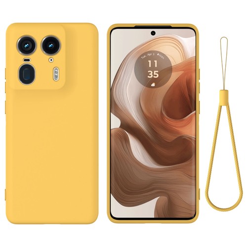 For Motorola Edge 50 Ultra, Skin Touch Feel Soft Liquid Silicone Cover Case - 第 13/30 張圖片