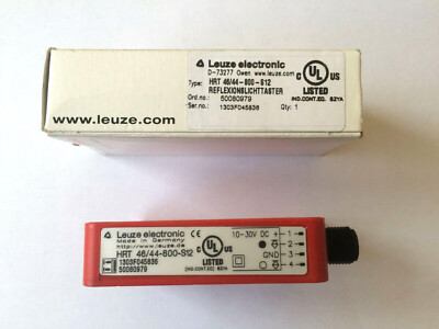 Leuze HRT 46/44-800-S12 10-30V DC Positive Energy Sensor New  KD