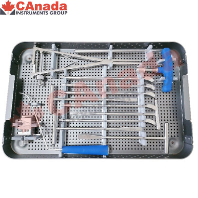 Orthopedic Surgical Instruments Tlif Banana Shape Peek Cage Instrument OP-778