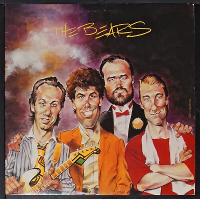 The Bears (Adrian Belew) - The Bears - original LP record [BX10-091] USA