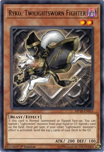 Ryko, Twilightsworn Fighter - MP18-EN053 - Rare - 1st Edition x3 - Near Mint