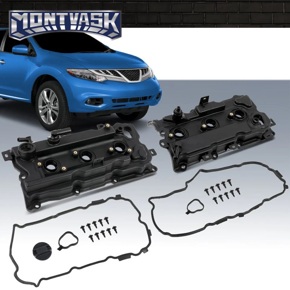 Cubierta de válvula de 3,5 L apta para Nissan Murano 2009-2014 Quest 2011-2014 con junta Foto 2 de 4