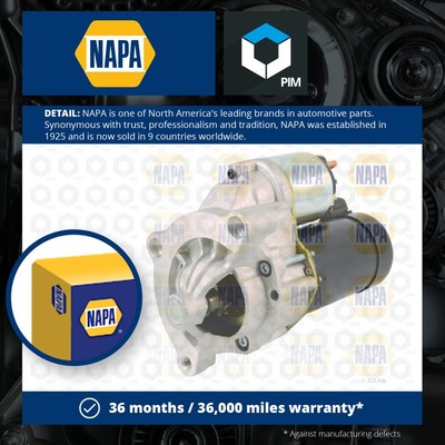 Starter Motor fits CITROEN C4 2.0 04 to 08 NAPA 5802AK 5802W1 5802V8 5802CW New
